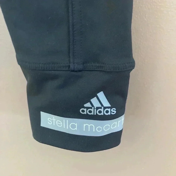 Adidas by Stella McCartney  black capri leggings - Picture 3 of 7